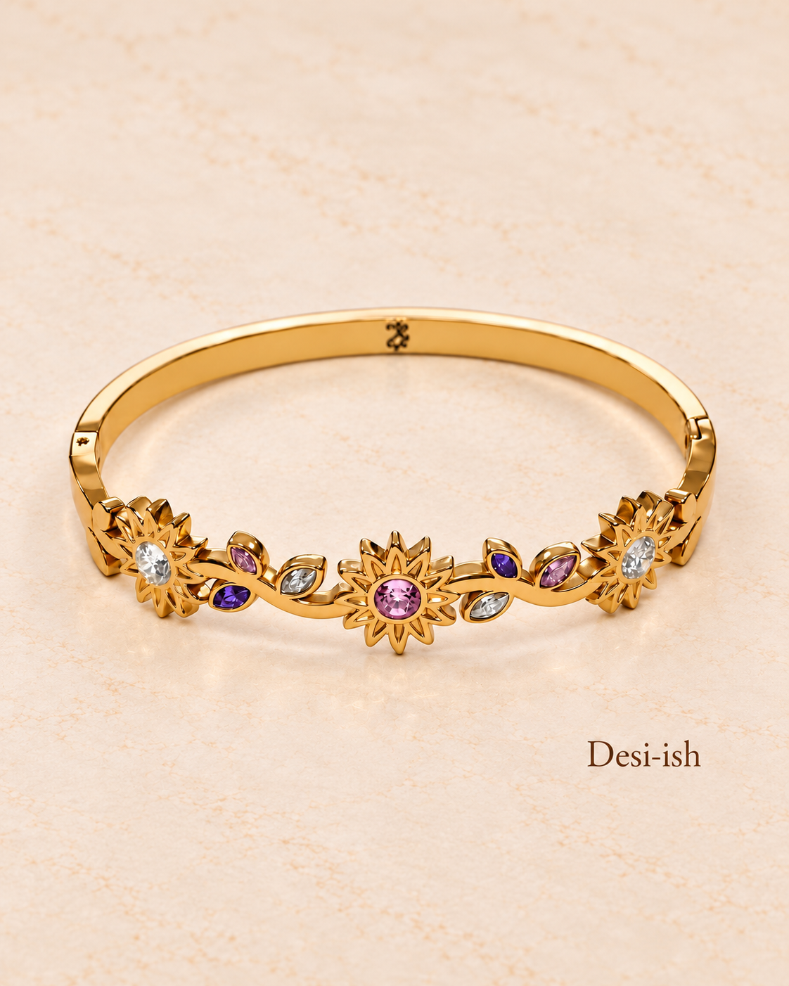 Desi-ish Anti Tarnish Kada Bloom